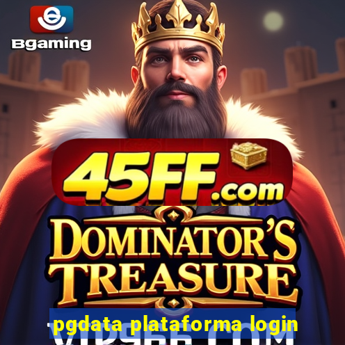 pgdata plataforma login